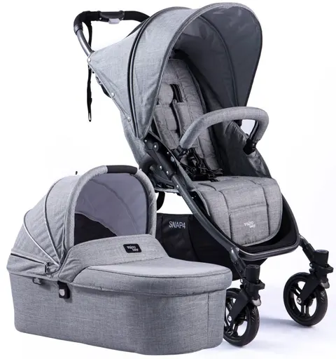 VALCO BABY SNAP 4 SPORT wózek głęboko spacerowy 2w1 | Grey Marle