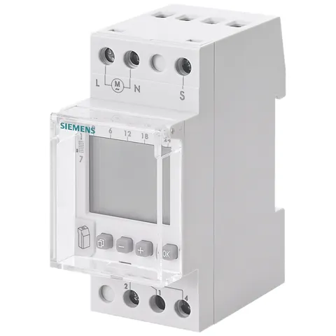 Zegar sterujący cyfrowy dobowy/tygodniowy 16A jednokanałowy; 7LF4531-0, SIEMENS