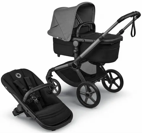 BUGABOO FOX 5 RENEW wózek dziecięcy 2w1 | Graphite / Moon Grey