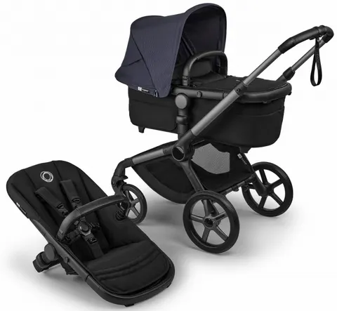 BUGABOO FOX 5 RENEW wózek dziecięcy 2w1 | Graphite / Deep Indigo