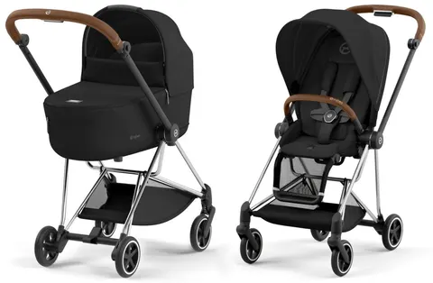 CYBEX MIOS 3.0 wózek dziecięcy 2w1 | Sepia Black / Chrome Brown