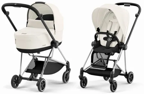 CYBEX MIOS 3.0 wózek dziecięcy 2w1 | Off White / Chrome Black