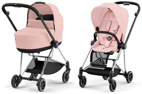 CYBEX MIOS 3.0 wózek dziecięcy 2w1 | Peach Pink / Chrome Black