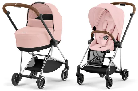 CYBEX MIOS 3.0 wózek dziecięcy 2w1 | Peach Pink / Chrome Brown