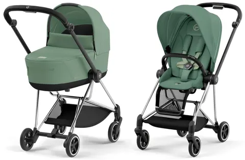 CYBEX MIOS 3.0 wózek dziecięcy 2w1 | Leaf Green / Chrome Black