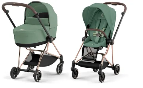 CYBEX MIOS 3.0 wózek dziecięcy 2w1 | Leaf Green / Rosegold