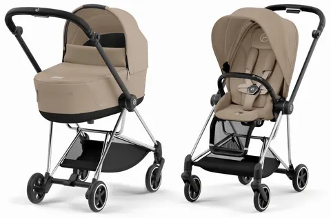 CYBEX MIOS 3.0 wózek dziecięcy 2w1 | Cozy Beige / Chrome Black