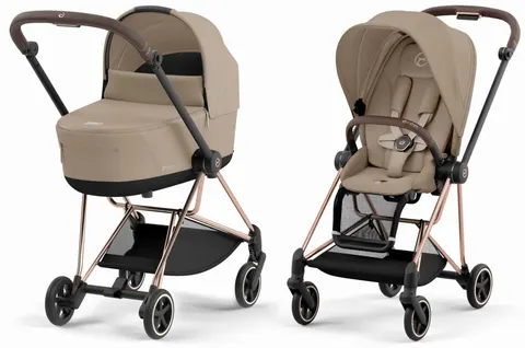 CYBEX MIOS 3.0 wózek dziecięcy 2w1 | Cozy Beige / Rosegold