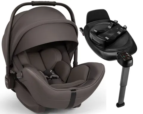 NUNA ARRA FLEX fotelik dla noworodka | Thunder | baza ISOFIX