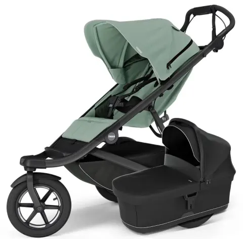 THULE URBAN GLIDE 3 wózek dziecięcy 2w1 | Mist Green