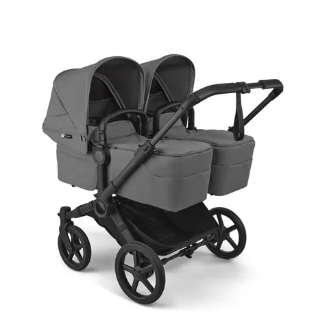 BUGABOO DONKEY 6 TWIN wózek bliźniaczy 2w1 | Moon Grey