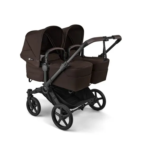 BUGABOO DONKEY 6 TWIN wózek bliźniaczy 2w1 | Cocoa Brown
