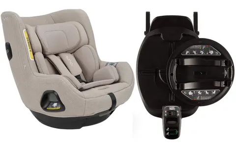 NUNA TODL NEXT Fotelik obrotowy 40-105 cm | Chateau | Baza Curv