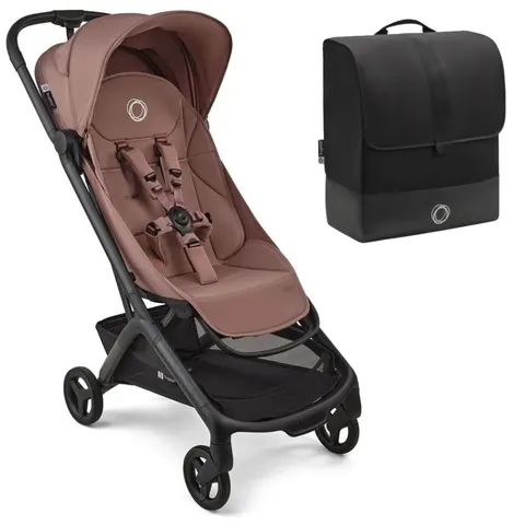 Bugaboo Butterfly 2 wózek spacerowy | Dusty Pink + torba na wózek