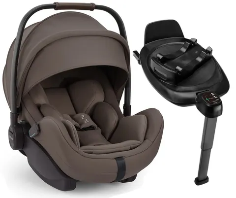 NUNA ARRA FLEX fotelik dla noworodka | Chestnut | baza ISOFIX