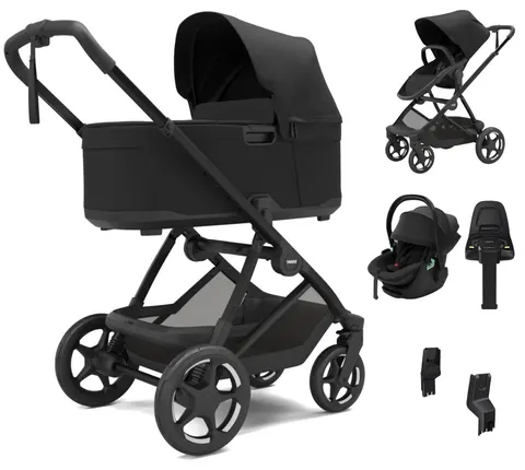 THULE CHARM zestaw 3w1 z fotelikiem Maple | Black