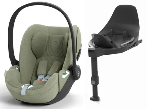 CYBEX CLOUD T i-Size fotelik dla niemowlaka 45-87 | baza ISOFIX Base T | Sage Green