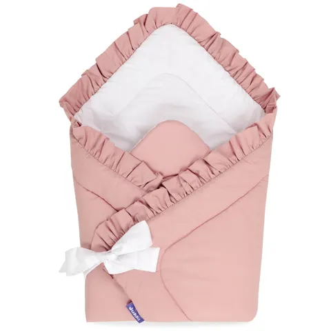 Rożek niemowlęcy bawełniany - Pastel Pink