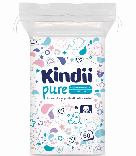 KINDII Pure Płatki dla niemowląt i dzieci 60 szt.