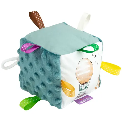 Kostka sensoryczna Szmaragdowe Minky - Balloon Travel