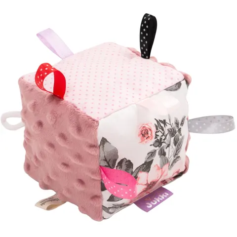 Kostka sensoryczna Old Rose Minky – Summer Dream