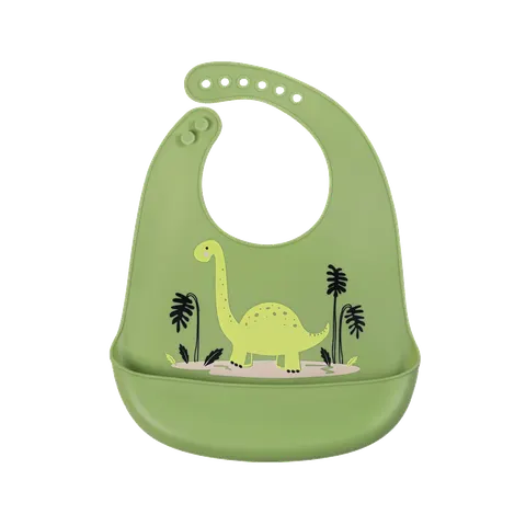 Śliniaczek silikonowy - DINOZAUR