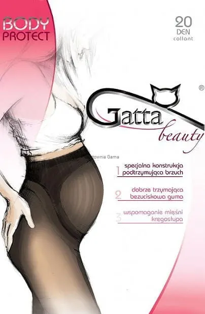 Gatta BODY PROTECT - Rajstopy Ciążowe, 20 DEN
