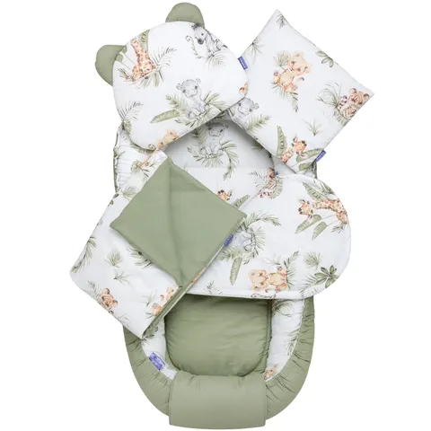 Zestaw 5 elementowy Comfort - Savanna Fun (bawełniany)