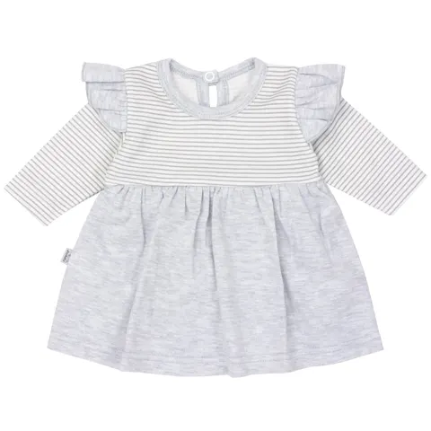 Sukienka z body Basic Grey Melange II