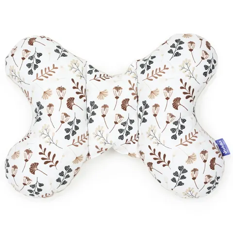 Poduszka motylek - Boho Garden i ecru Velvet