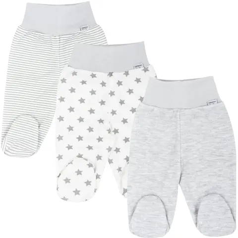 Półśpiochy 3 pack Basic Grey Melange