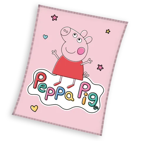 Kocyk dla Dzieci Coral 110x140 cm Peppa Pig
