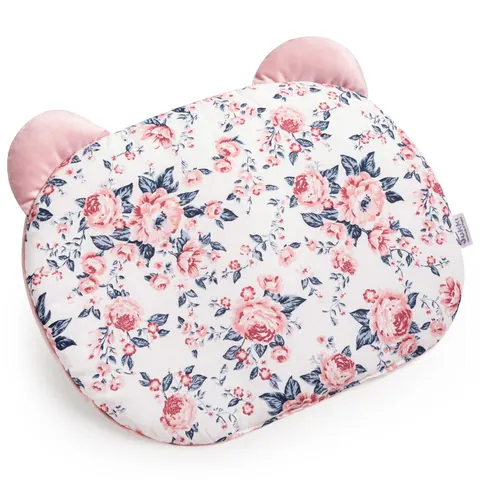 Poduszka MIŚ - Roses i Smokey Pink Soft Velvet