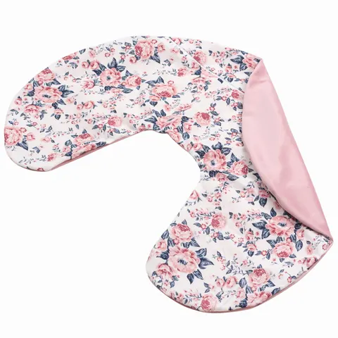 POSZEWKA NA ROGAL - ROSES I SMOKEY PINK SOFT VELVET