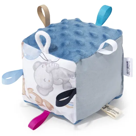 Kostka sensoryczna Jeansowe Minky – Balloon Friends