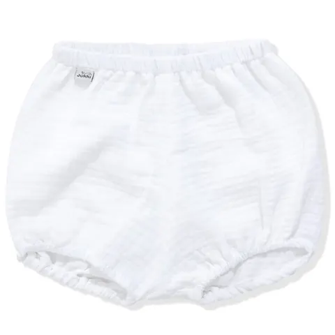 Bloomersy muślinowe - White