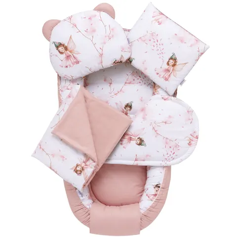 Zestaw 5 elementowy Comfort - Little Fairy (bawełniany)