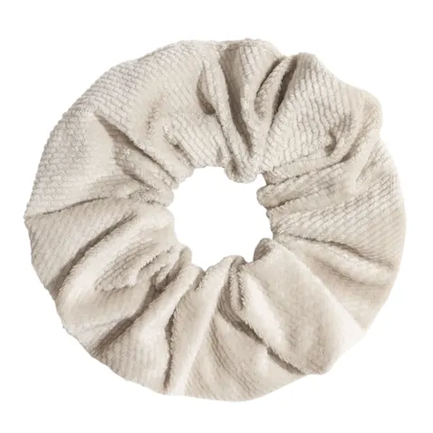 Gumka do włosów SCRUNCHIES ecru velvet