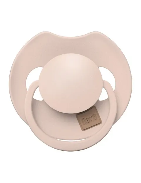 LOVI Prime Smoczek silikonowy dynamiczny 0-6m 1 szt. - Nude