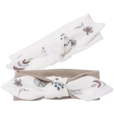 Elastyczna opaska z kokardą 2 pack Simply Nature