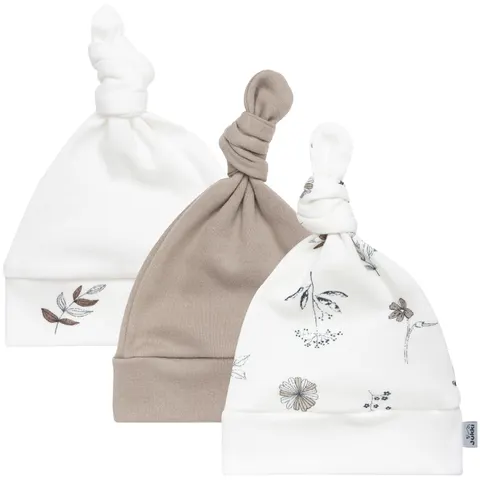 Czapeczka Niemowlęca 3 pack Simply Nature