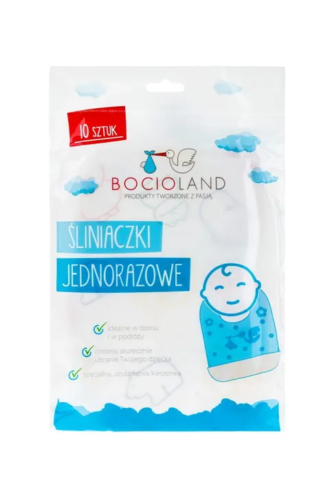 BOCIOLAND Śliniak jednorazowy (10szt.)