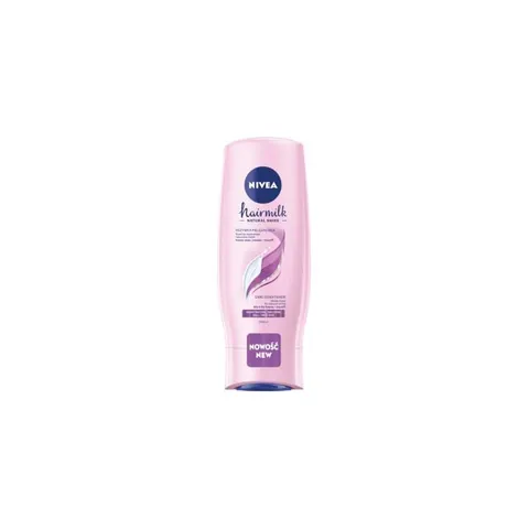 NIVEA HAIRMILK NATURAL SHINE Odżywka do włosów PIELĘGNUJĄCA, 200 ml