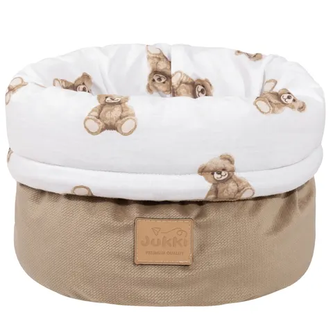 Pojemnik / koszyk na akcesoria dla niemowlaka - Mr. Teddy i Caramel Velvet
