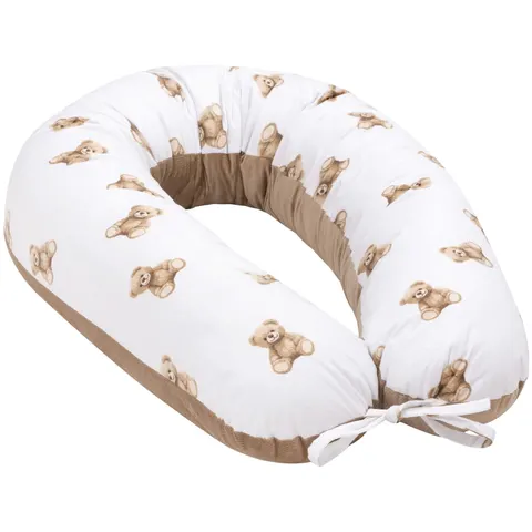 Poduszka ciążowa - Mr. Teddy i Caramel Velvet