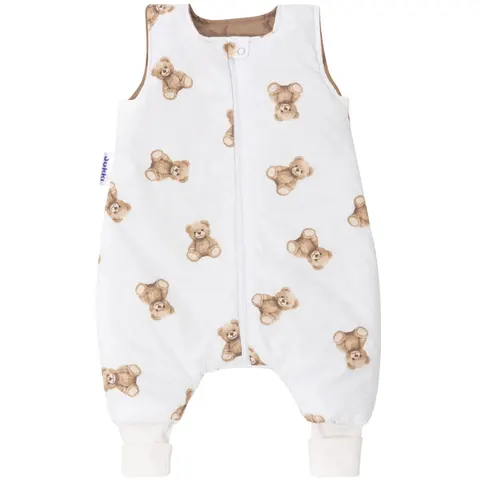 Śpiworek niemowlęcy - ocieplany z nogawkami - Mr. Teddy