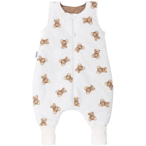 Śpiworek dziecięcy XL - ocieplany z nogawkami - Mr. Teddy