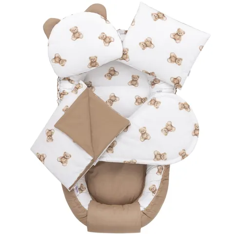 Zestaw 5 elementowy Comfort - Mr. Teddy (bawełniany)