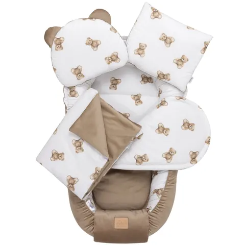 Zestaw 5 elementowy Comfort - Mr. Teddy i Caramel Velvet