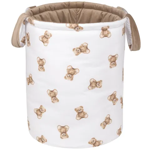 Kosz na zabawki, dwustronny - Mr. Teddy i Caramel Velvet